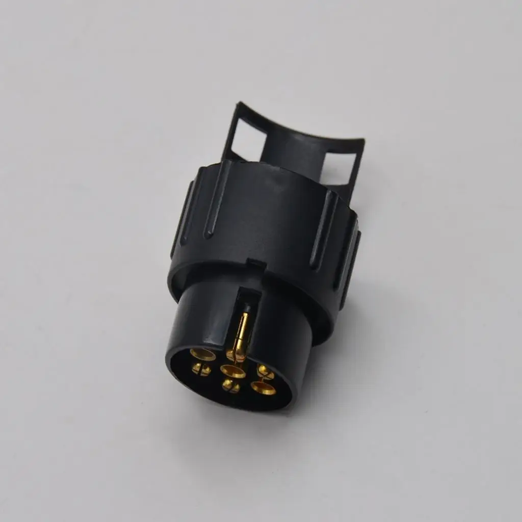 Mini Waterproof 7 Pin To 13 Pin Trailer Truck Caravan Socket Adapter Converter