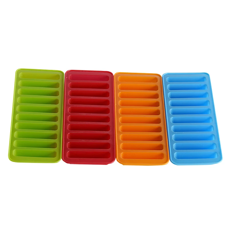 

2019 Summer Hot Silicone Ice Cream Tool Cube Tray Mold Fits Water Bottle Cream Markers ice container freezer Tools