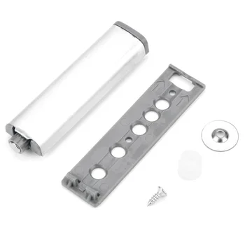 

10Pcs Stainless Steel netic Open Damper Door Catch Cabinet Drawer Hinge System Damper Quiet Buffer Catch Drawer Soft Close