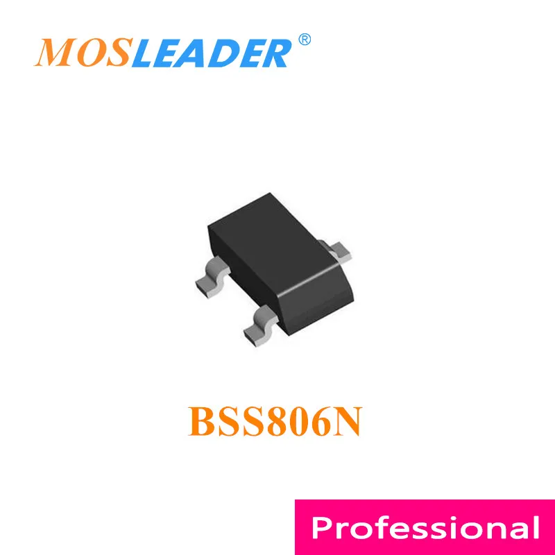 

Mosleader BSS806N H6327 SOT23 3000PCS BSS806 BSS806NH6327XTSA1 N-Channel 20V High quality Made in China Mosfets
