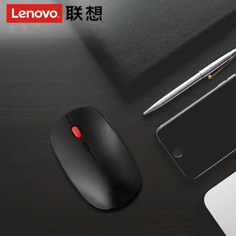 Беспроводная компьютерная мышь Lenovo N911 с дистанционным управлением бесшумная для