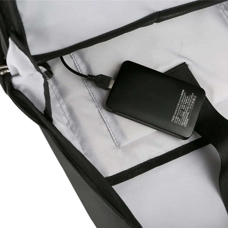 Мужской рюкзак, подходит для 17 дюймов, для ноутбука, USB, для подзарядки, многослойный, для путешествий, мужская сумка, анти-вор, Mochila