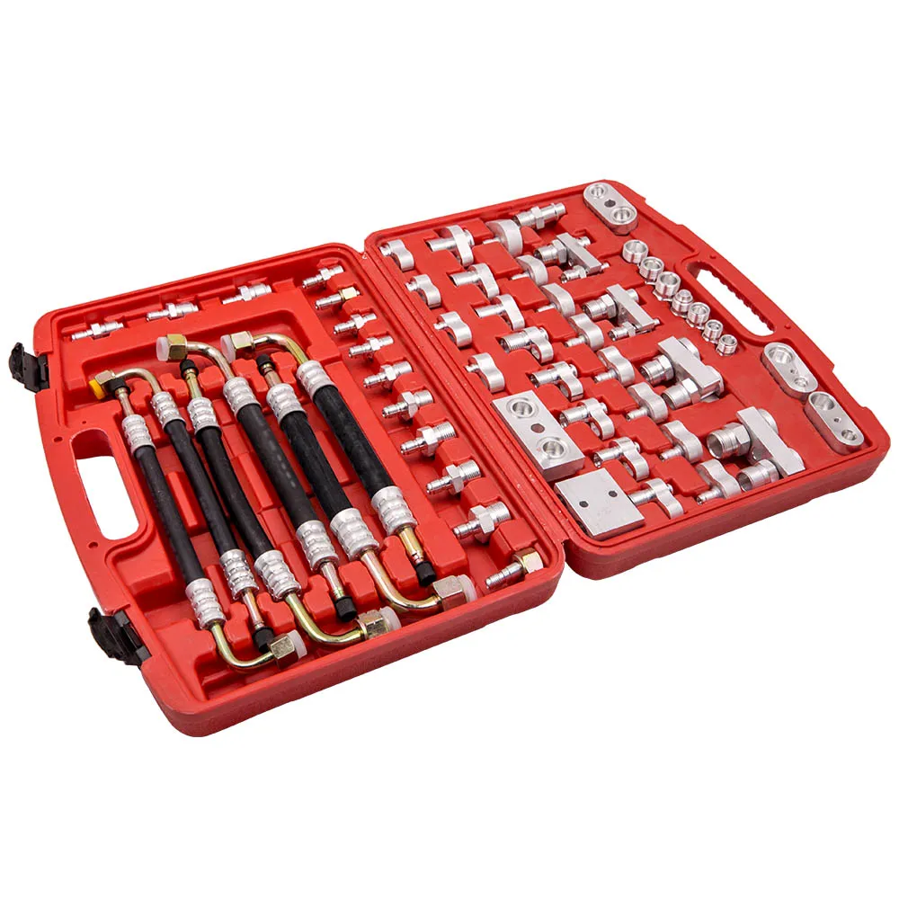 

Maxpeedingrods For A/C Compressor Service Kit Air Conditioning Leak Detection Tester Tool joints