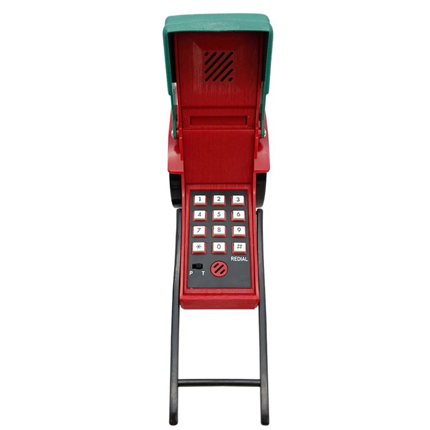 

Old Fashioned Telephone Landline Phone with Audio / Pulse Switch, Redial, Vintage Corded Telephone Decoration for Home Office