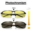 Polarized Photochromic Outdoor Driver Sunglasses for Men & Women,Anti Glare UV400 Protection for Day & Night Driving Sun Glasses ► Photo 2/6