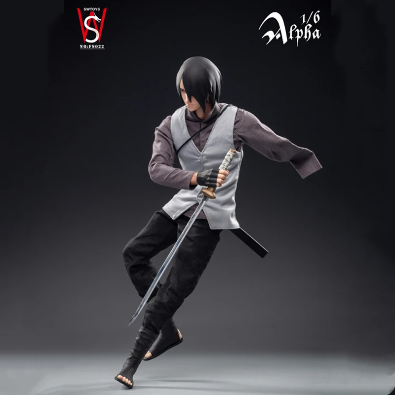 1/6 Масштаб Аниме Учиха Саске One-armed версия фигурки модельные игрушки, коллекционные дети подарок на день рождения, декор SWTOYS FS022