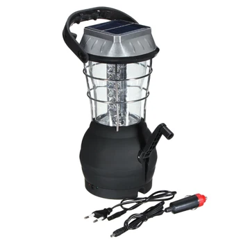

36 Led Camping Lantern Rechargeable Camping Light Led Flashlight Torch Tent Lamp Solar Power Light Outdoor Hiking Accessories(Eu