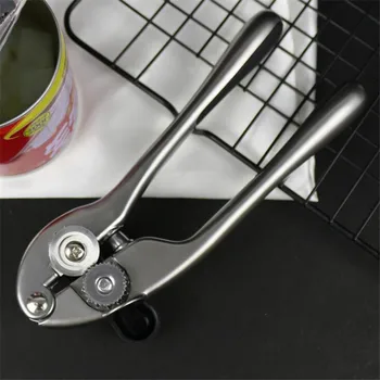 

Multi-function can opener knife scratch-proof thick zinc alloy safety can opener tin can opener kitchen utensils
