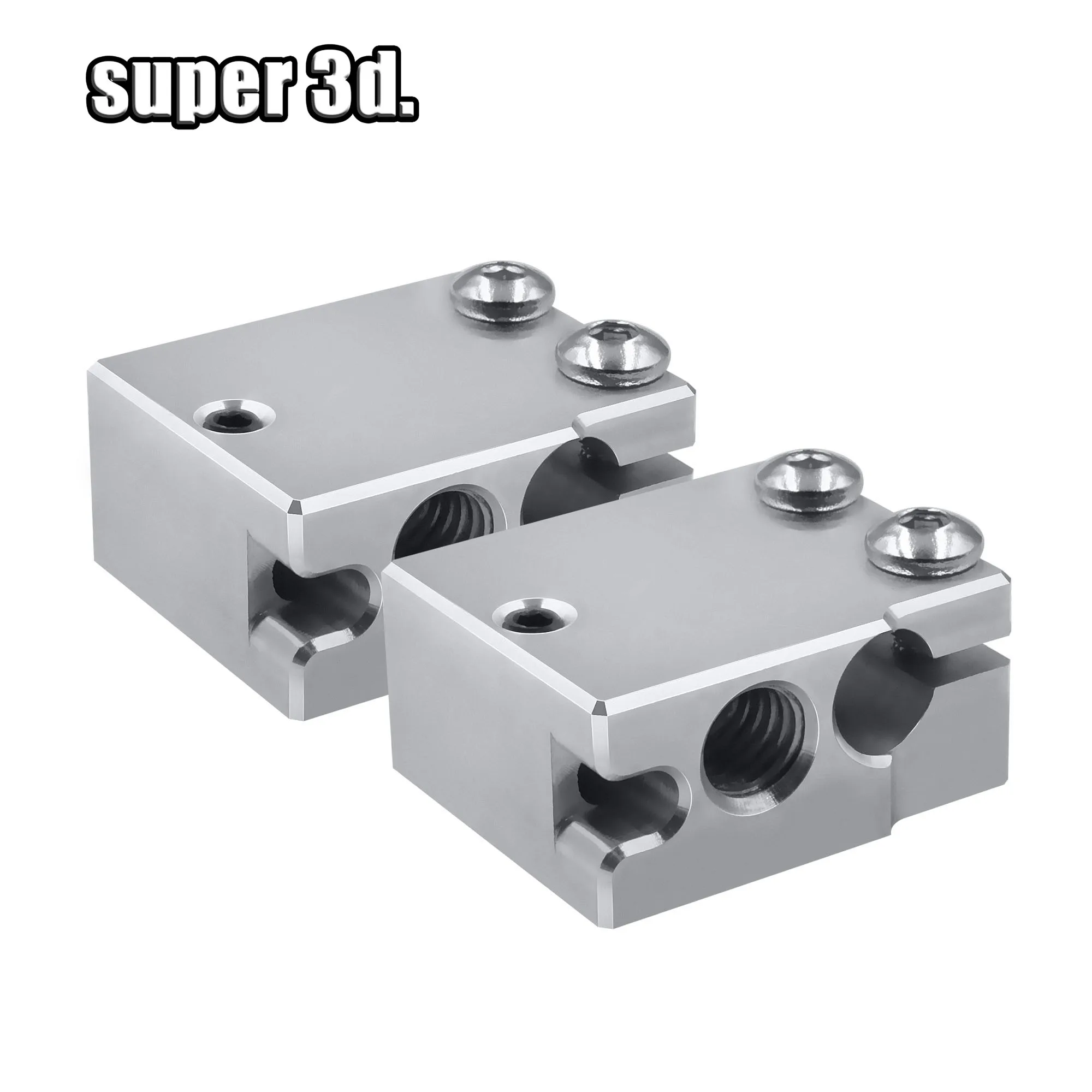 2/1 шт. обновления PT100 Алюминий вулкан Медь тепла блок для E3d Volcano hotend 3D-принтеры блок нагревания для BMG экструдер TItan