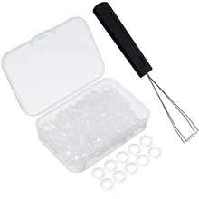 Стальная проволока клавиатура брелки Съемник с Cherry MX резиновое уплотнительное кольцо переключатель звуковые гасители для механической клавиатуры