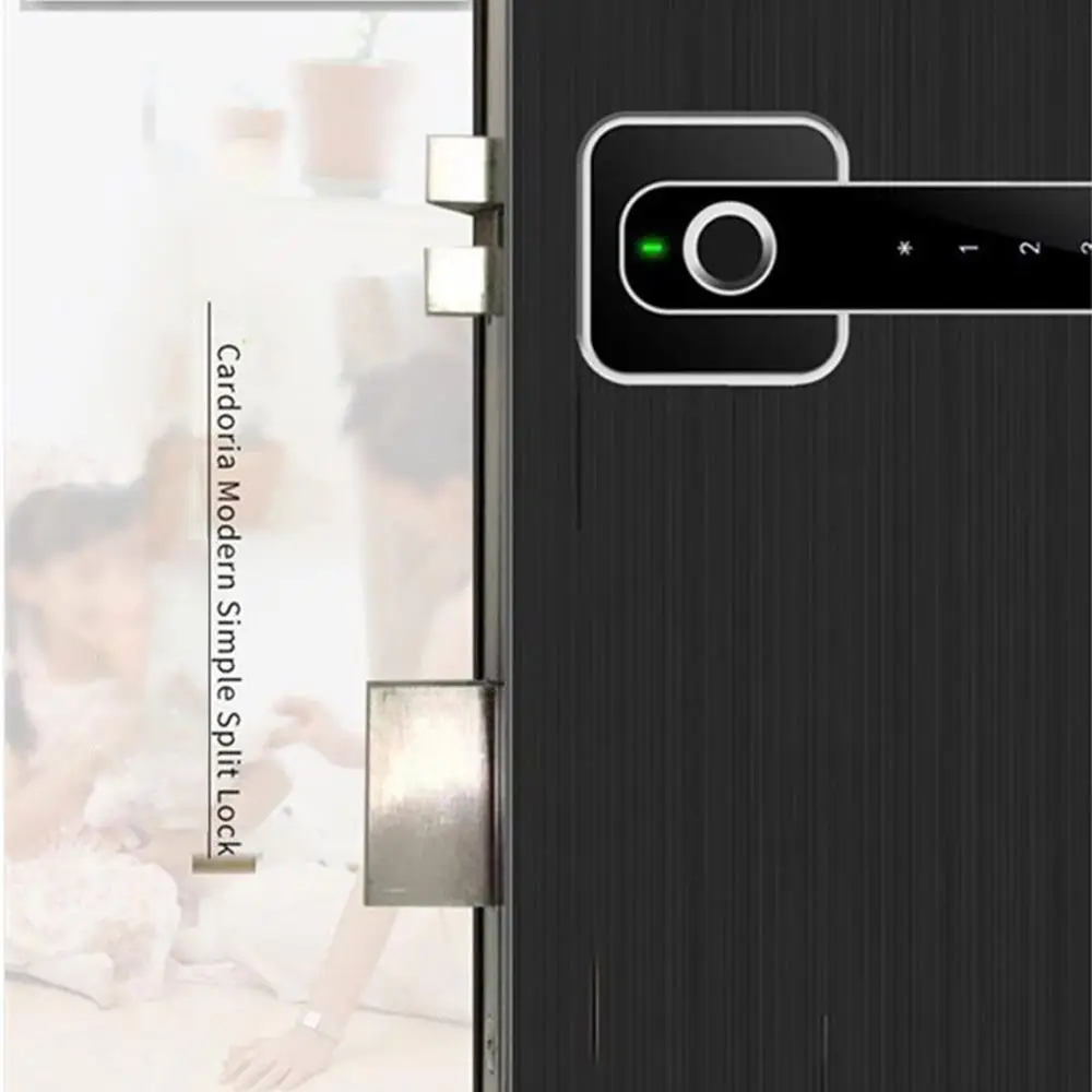  E31 Digital Intelligent Biometric Fingerprint Lock Keyless Smart Door Lock Fingerprint+Password Unl - 4000224380259