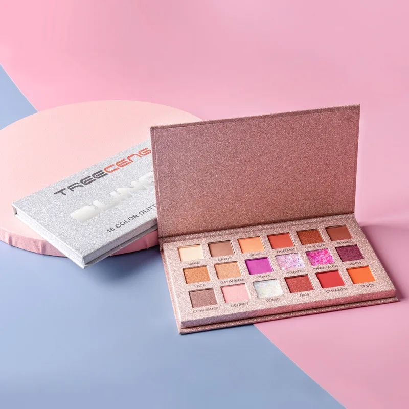 

Lady Make-up 18 Color Starry Sky Eye Shadow Disk Dummy Light Star Diamond Makeup Eyeshadow Hold Makeup Color Rendering