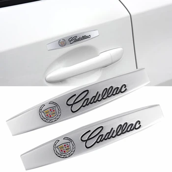 

2pcs Matte Silver Stickers for Cadillac CT5 CT6 XT5 ATS ATS-L DTS STS XTS SLS Tiburon Escalade Protection Decal New Car-styling
