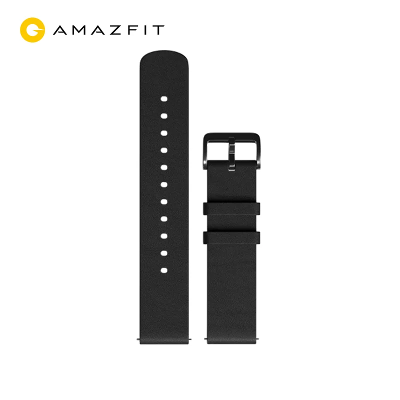 Amazfit кожаный ремешок 20 мм/22 мм оригинальные аксессуары для смарт-часов |