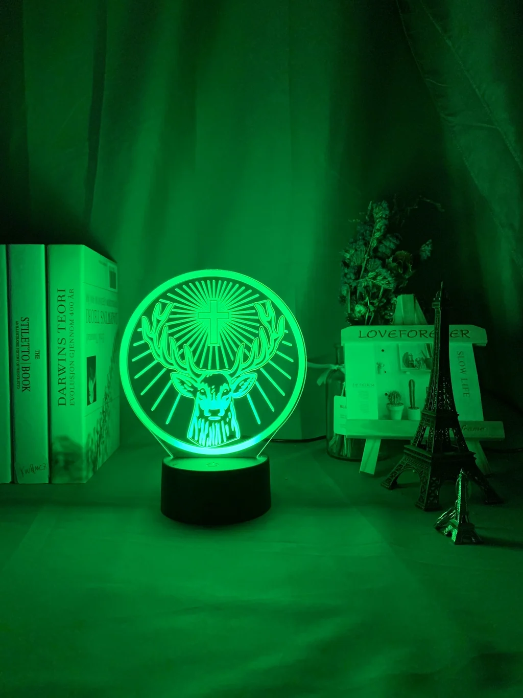 3d night light Led Night Light Lamp Jagermeister 16 Colors Changing Touch Sensor Usb and Battery Powered Nightlight for Bar Table Lamp potato night light