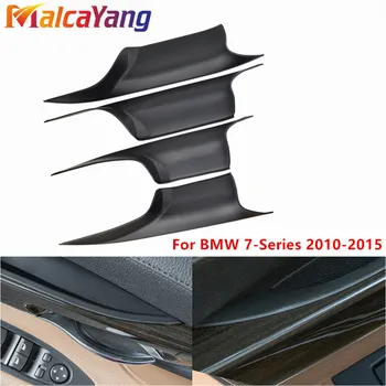 

7 Series Front Rear Left Right Inner Doors Panel Handle Bar Pull Carrier Trim Cover for BMW f01 f02 Car Interior Door Handles