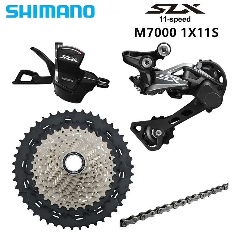 

Shimano Slx Speed 11 -40 M7000 1x11 S /42 /46 39d Groupset Contains Turnlever