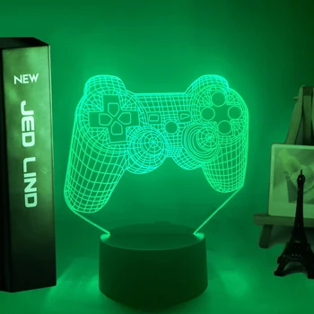 3d Illusion P4P Game Pad Led Nachtlampje Voor Kinderen Kind Slaapkamer Decor Event Prijs Game Shop Idee Kleur Veranderende desk Night Lamp 3d Illusion P4P Game Pad Led Nachtlampje Voor Kinderen Kind Slaapkamer Decor Event Prijs Game Shop Idee Kleur Veranderende desk Night Lamp