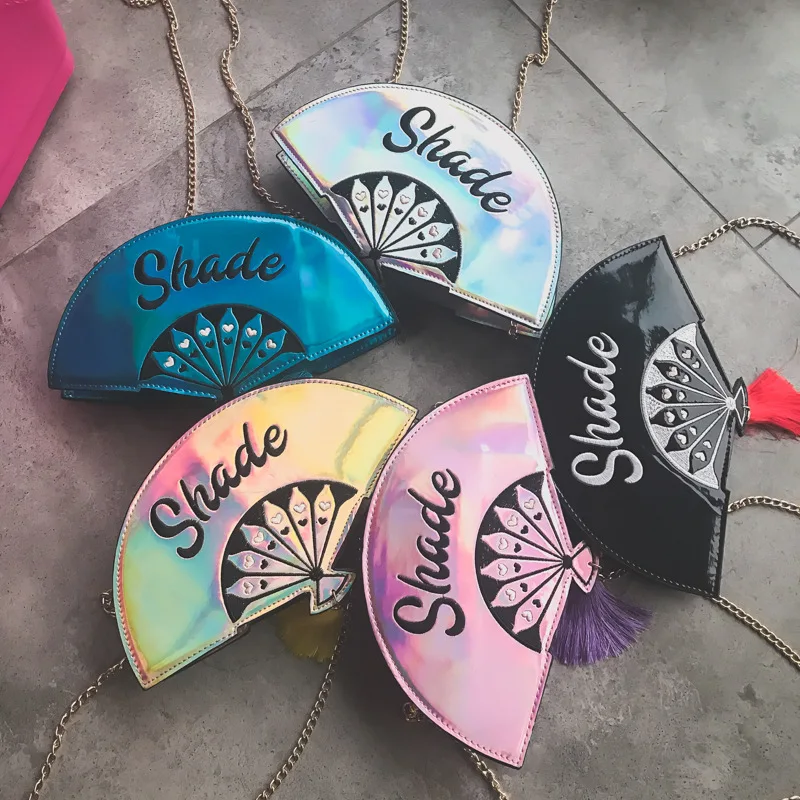 

2019 new style of the new fire-shooting sun-series fan sub-package LiuSu national style single-shoulder oblique-span women's bag