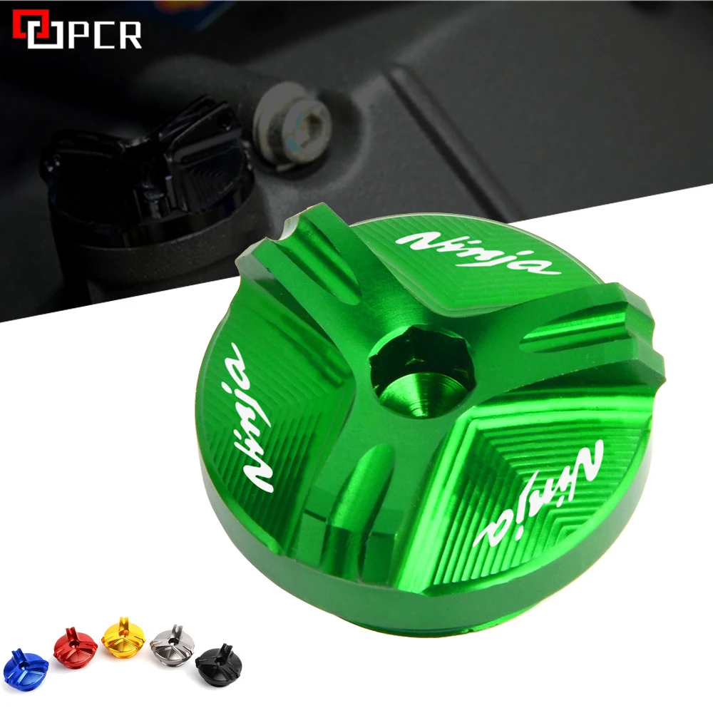 Крышка заглушка для двигателя Kawasaki Ninja 250R 300 500R 600R 750R ZX750 ZX6R ZX10R ZX12R ZX14R Z750 Z1000