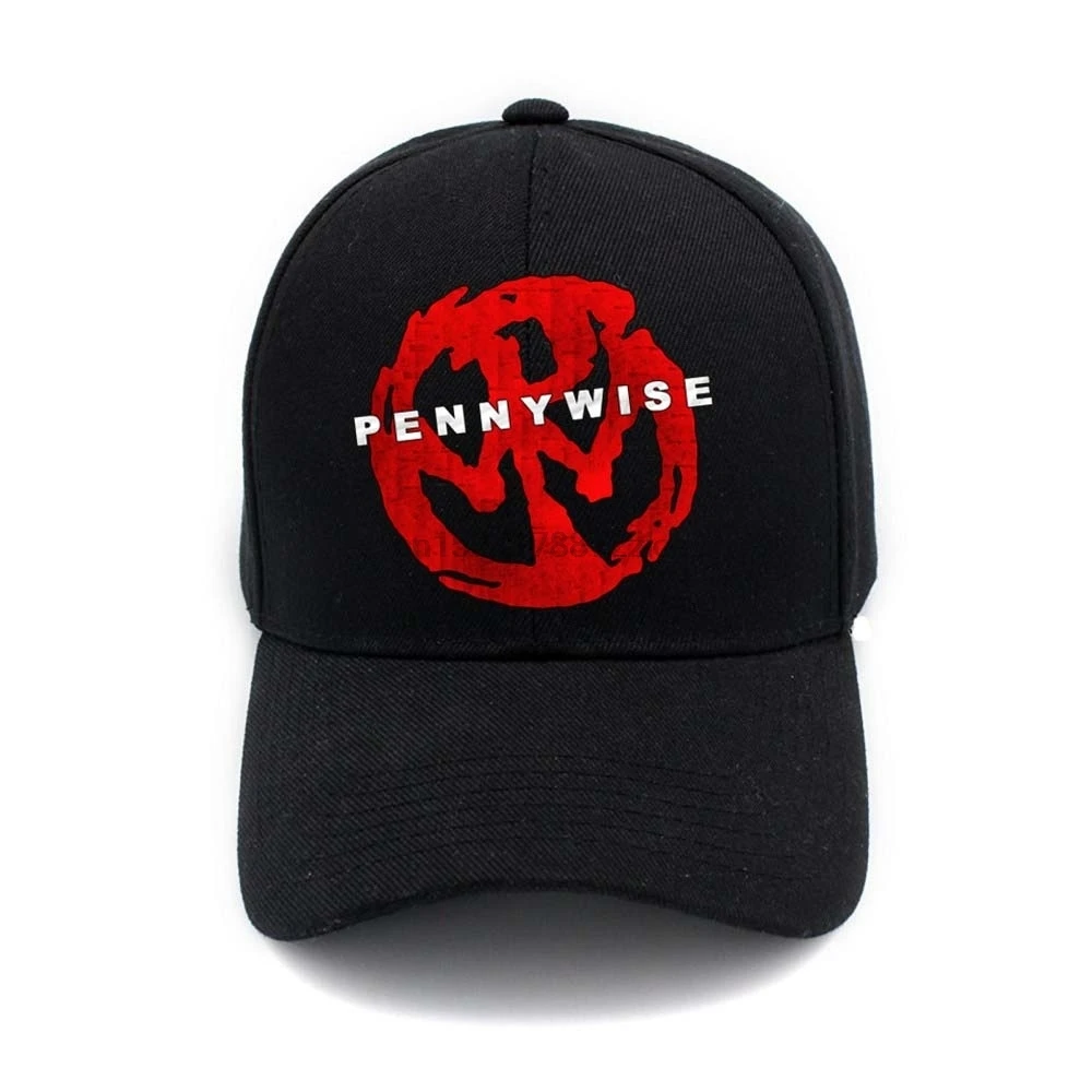 Pennywise Рок Мода для мужчин и женщин Кепка для бейсбола твердая цвета Весна Лето осенние шапочки Хлопок Регулируемый Snapback шапки