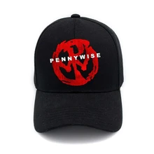 Pennywise Рок Мода для мужчин и женщин Кепка для бейсбола твердая цвета Весна Лето осенние шапочки Хлопок Регулируемый Snapback шапки