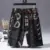 2021 Summer Casual Shorts Men's Ice Trend, Versatile, Wearing Beach Pants, Straight Tube Loose 5-point Medium Pants mens casual shorts Casual Shorts