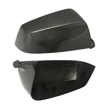 

1 Pair Car Side Rearview Mirror Decor Cover For BMW 5 Series F10 E60 F01 F02 E63 Car Rear View Mirror Covers ABS Plastic
