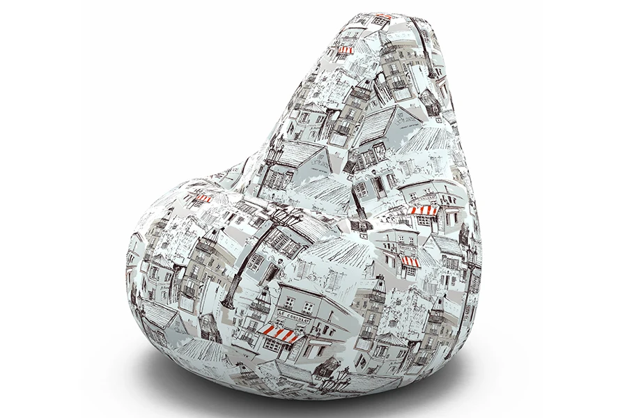 Bean Bag Van Poof Mezzo 122707/7 Chair Bean Bag Ottoman Bag Chair For