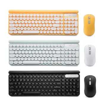 

LT400 Wireless Rechargeable 1500DPI Game Mouse Keyboard Set 2.4G Wireless Portable Keyboard Mice Set for Gamer Mouse Keypad
