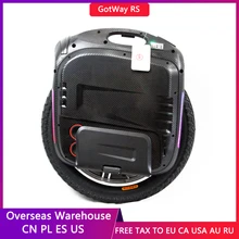 Insock Gotway RS Electric Unicycle Monowheel One Wheel Scooter 2600W Shaftless Motor 100V/1800WH Overseas warehouse delivery