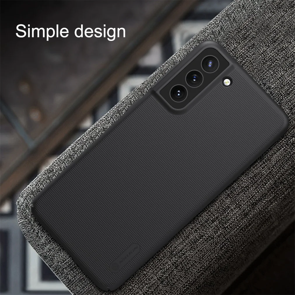 For Samsung Galaxy S21 FE 5G Case Nillkin Super Frosted Shield Hard PC Protector Back Cover For Samsung S21 Ultra S21 Plus 5G samsung s21 fe 5g case