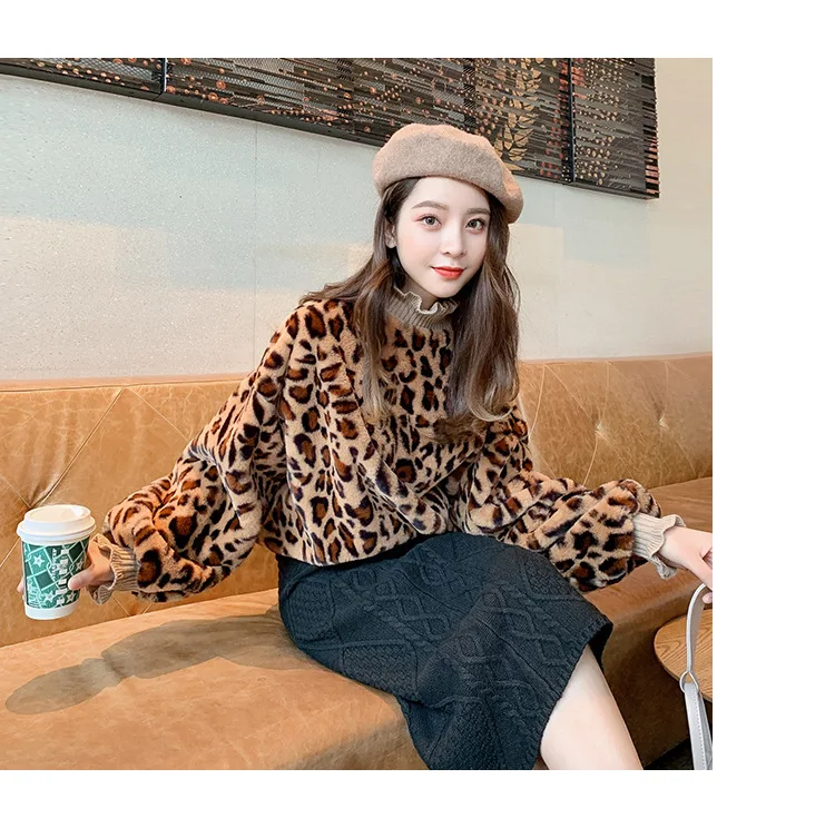 Retro Rhombus Knitted Skirt One-step Skirt Winter Korean-style High-waisted Slimming Mid-length Skirt Women's F5673