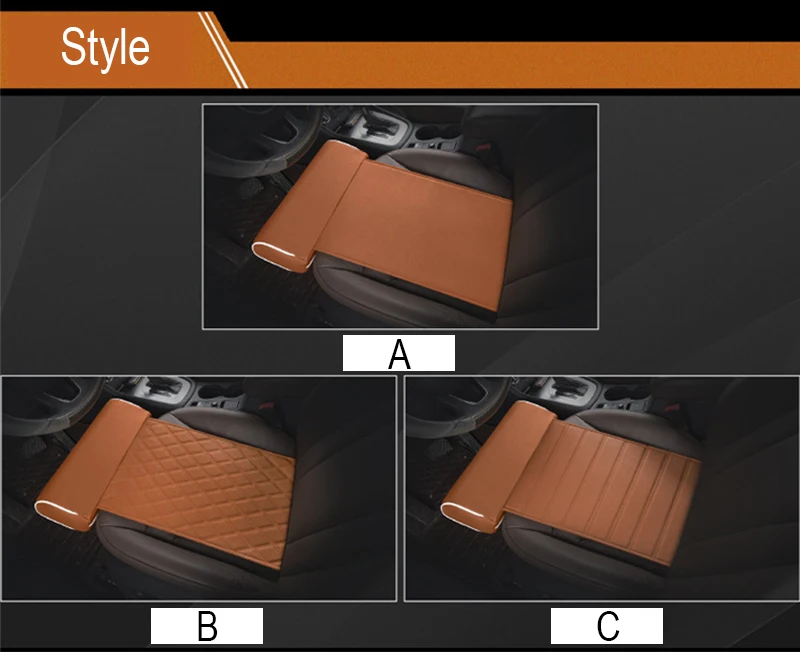 Leather Car Seat Leg Support Extension Mat Cover For Renault Megane 2 Duster Clio Honda Civic Fit VW touareg mk7 MK5 Mazda