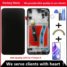 Dokunmatik ekranlı 10 dokunmatik AAA LCD için Huawei P akıllı Z LCD ekran için Huawei P akıllı için Z ekran LCD STK-LX1 STK-LX2 STK-L01 STK-L21