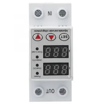 

Current Protector 40A 230V 40A Intelligent Digital Over-Voltage Overcurrent Protector elektrikli supurge