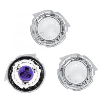 

Vacuum Cleaner Parts 3pcs Steel Shaver Head Replacement Accessory Fit for Philips HQ8 PT720 HQ7340 HQ7120 HQ7360