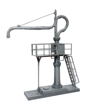 

1:87 HO Scale DIY Sand Table Assemble Building Material Water Crane T8 Model Building Kits - Grey