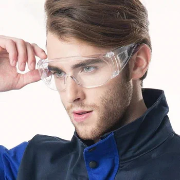 Gafas de seguridad ajustables, anteojos de seguridad, protección occhiali da lavoro