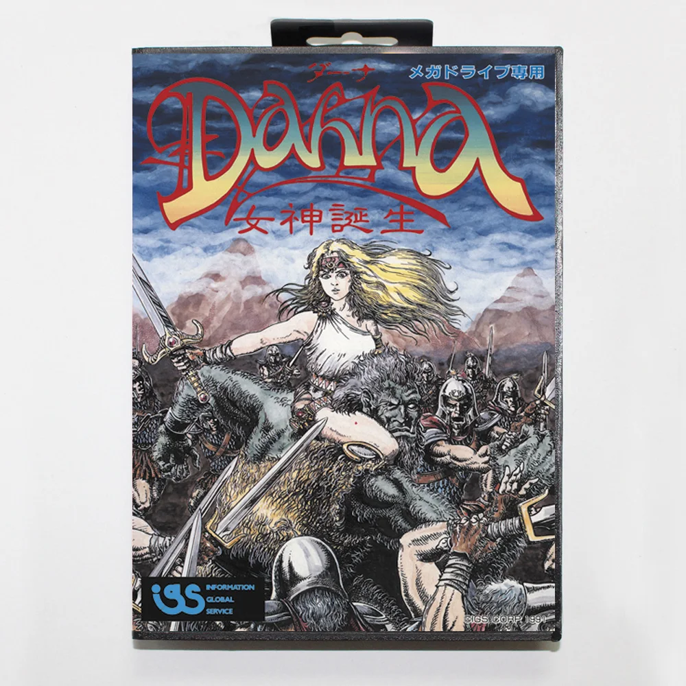 Dahna 16bit MD игровая карта для sega Mega Drive/Genesis с розничной коробкой