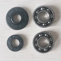 Crankshaft Oil Seal grooved ball Bearing Kit For 2500 25CC Chainsaw 2