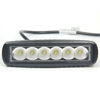 

6 inch LED Work Light 18W Lamp Offroad Vehicle Rooflight Aluminum alloy