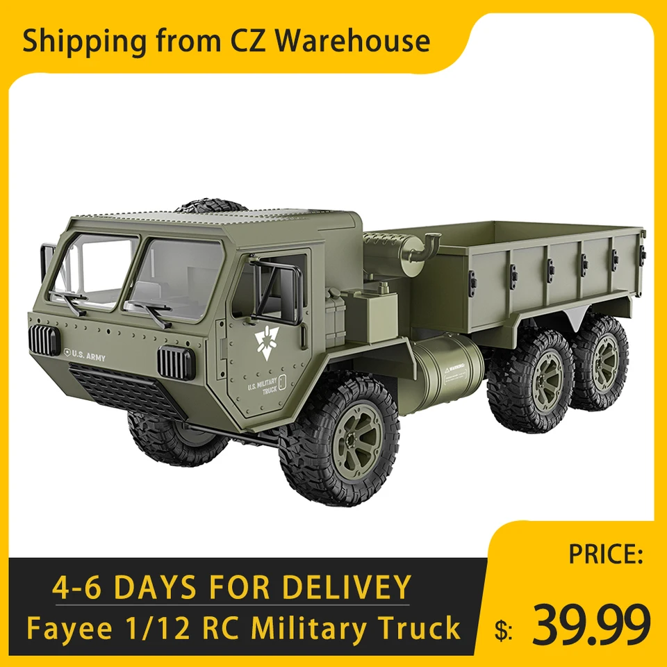 rc us military truck