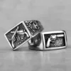 316L Stainless Steel Pistol Weapon Man Men Rings Creativity Punk Rock Hip Hop Personality for Male Boy Fashion Jewelry Gift ► Photo 2/6