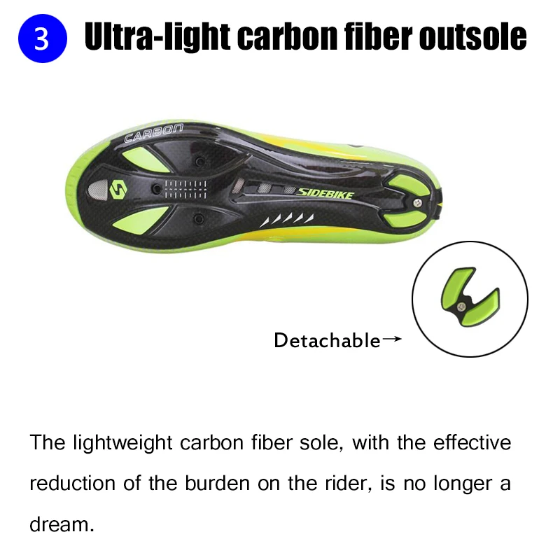 SIDEBIKE велосипедная обувь из углеродного волокна sapatilha ciclismo самоблокирующаяся обувь для шоссейного велосипеда ультра-светильник для езды на открытом воздухе