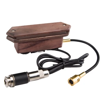 

Wood Color Guitar Pickup Rosewood Double with Microphone Musical Tool