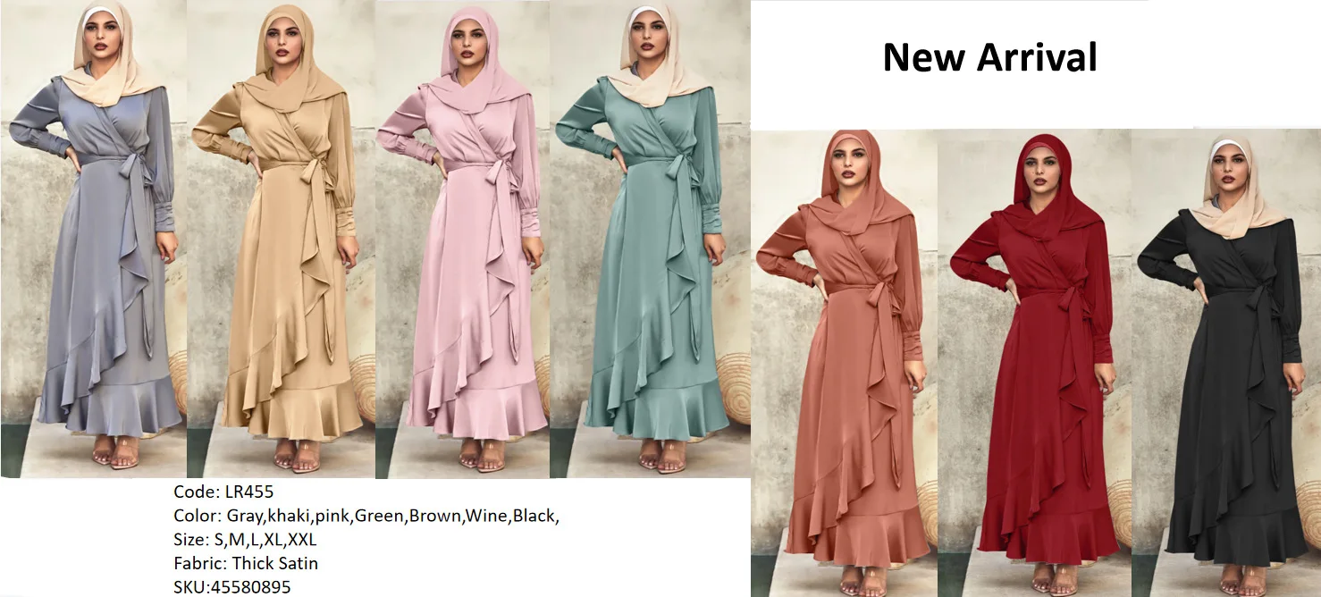 caftan marocain turco roupas islâmicas dubai ramadan vestidos islam robe musulman