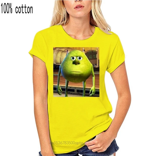 Sully Wajah Meme Kaos Wanita T Shirt 