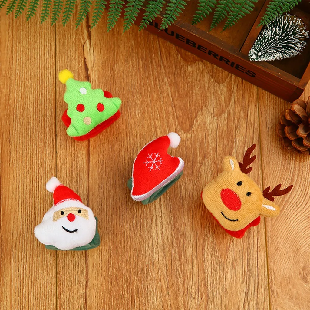 Горячая Распродажа рождественские детские подарки Рождественский креативный резиновый браслет как детский подарок браслеты#3s