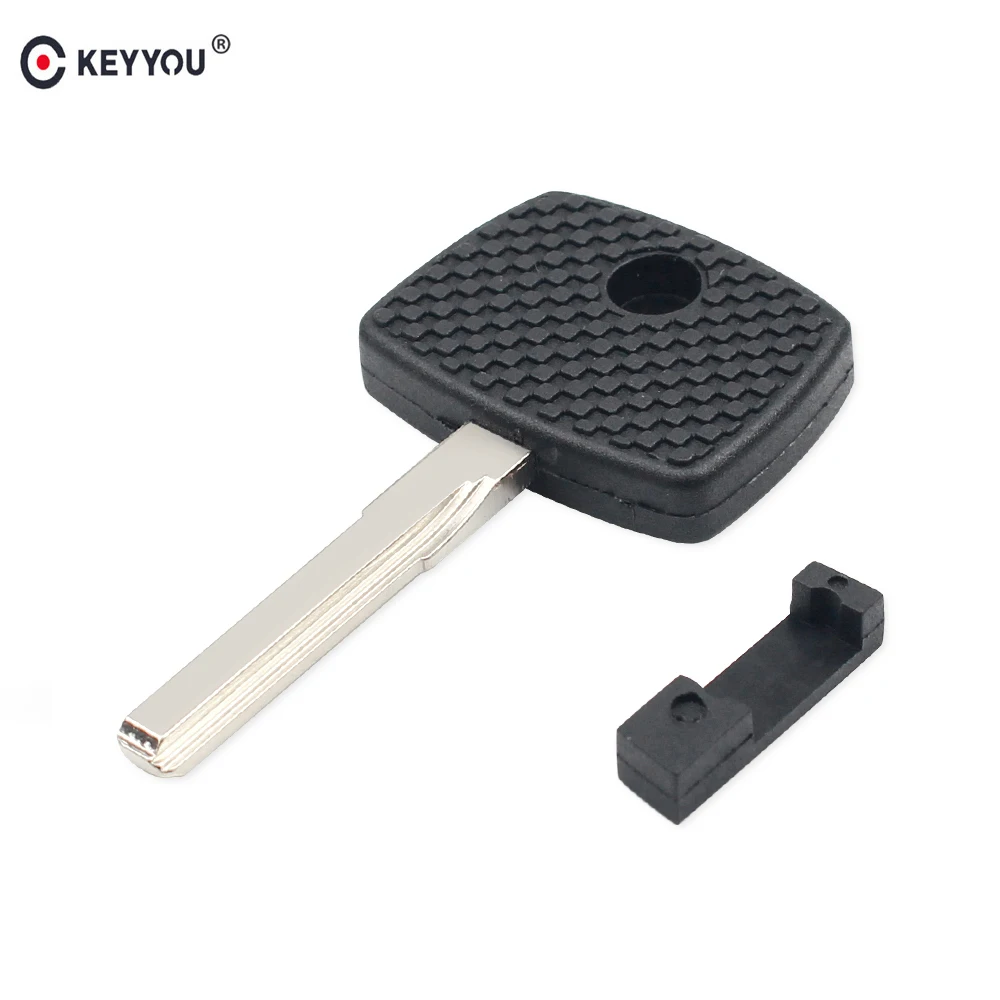 

KEYYOU 15pcs Key Shell Transponder Auto Car Key Fob Shell Case For Mercedes For Benz Transponder Key Shell Cover HU64 Blade